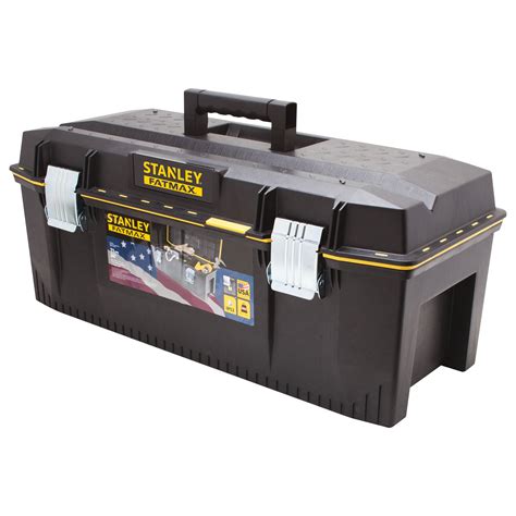 stanley fatmax metal and plastic tool box|stanley fatmax tool box b&q.